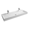 Ravak Natural umývadlo 120x45 cm obdĺžnik umývadlo na nábytok biela XJO01212000