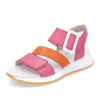 Dámske sandále RIEKER W2950-31 ružová S5 41