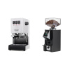 Gaggia Classic E24, white + Eureka Mignon Specialita Smart, CR black
