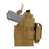 CONDOR OUTDOOR puzdro pištoľové MOLLE glock obojstranné COYOTE BROWN