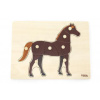 Viga Drevená montessori vkladačka - kôň