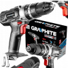 GRAPHITE Akumulátorová vŕtačka s príklepom 18V Energy+ 58G010