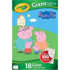 CRAYOLA Mega omaľovánka Prasiatko Peppa