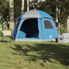 zahrada-XL Rodinný stan vidaXL Igloo pre 6 osôb, modrý, vodeodolný 4009570