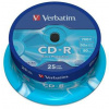 CD-R 80 min. Verbatim Extra Protection DL spindl po 25k