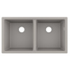 Hansgrohe S51 S510-U770 granitový dvojdrez pod dosku,Betónová Šedá HG 43434380