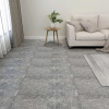zahrada-XL Samolepiace podlahové dosky 55 ks, PVC 5,11 m², betónovo sivé 324677