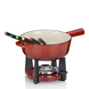 KELA Calido – súprava na syrové fondue pre 6 os. liatina 1,8 l priem. 20 x 17,5 cm