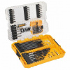 Sada bitov DeWALT DT70758 a vrtáků do dřeva 57 ks