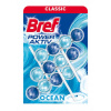 Bref Power Aktiv WC závesný blok tuhý 3 x 50 g Oceán, TIP