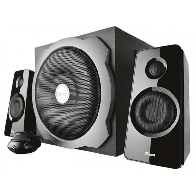 TRUST Reproduktory 2.1 Tytan Subwoofer Speaker Set - čierna, čierna