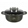 Hrniec, kastrol - Keramický mramor hrniec 2,3l 20cm Zilner ZL-7201 (Hrniec, kastrol - Keramický mramor hrniec 2,3l 20cm Zilner ZL-7201)