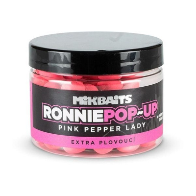 Mikbaits Ronnie pop-up Pink Pepper Lady 14 mm 150 ml