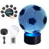 Soľná lampa - LED nočná futbalová lampa Rôzne farby dieťa (LED nočná futbalová lampa Rôzne farby dieťa)