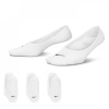 Nike 3 Pack Invisible Socks Ladies White 2-5(Small)