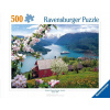 Puzzle Ravensburger 500 dielikov RAVENSBURGER 2D 500 ks Škandinávska idylka