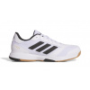 Pánska obuv na badminton/squash Adidas Ligra 8 M - cloud white/core black/cloud white - Biely (42 2/3)