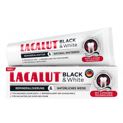 LACALUT BLACK&White zubná pasta 75 ml