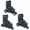 Roller Wrotki 3v1 RAVEN Singer Black / Blue 33-36 (Roller Wrotki 3v1 RAVEN Singer Black / Blue 33-36)