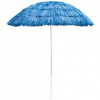 DEMA Plážový slnečník 160 cm UV30 Hawaii, modrý