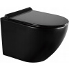 Závesná WC misa MEXEN LENA SLIM čierna 30224070