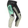 Fly Racing nohavice Kinetic Jet, 2023 čierna/mint/sivá veľkosť 38