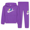 Nike Fleece Tracksuit Infant Girls Blk Rasberry 2-3 roky