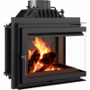 Vzduchový krb Kratki Simple pravý BS 8 kW fi 200 mm
