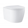 GROHE GROHE 103848SH00 - Závesné WC START ROUND keramické 368 × 543 mm DuroWhite GH1187 + záruka 3 roky zadarmo