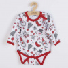 Dojčenské body s dlhým rukávom New Baby Christmas Podľa obrázku 68 (4-6m)
