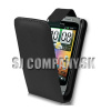 Kožený obal HTC Wildfire S – Premium – čierna