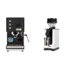 Profitec GO, black + Eureka Mignon Zero, BL white