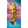 JERRY FABRICS Osuška Groot I am Groot Bavlna Froté, 70/140 cm