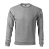 MALFINI Mikina Essential 406, pánská/dětská MAL-4061216 XL Melír šedá tmavá