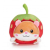 BARRADO KAWAII FRUITS Mačka v jahode plyšová hračka 25cm 16002982-3