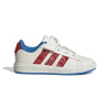 Chlapčenská rekreačná obuv ADIDAS-Grand Court Spider Man K cloud white/pure ruby/bright blue Biela 33 2026