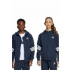 Detská mikina adidas tmavomodrá farba, s kapucňou, s potlačou, JW7527 176