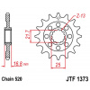 JT Reťazové koliečko JT JTF 1373-15 15T, 520