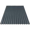 Vlnitý plech PRECIT S18 sinus 76/18 2000 x 1108 mm sivá matná