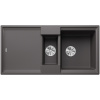 Kuchyňský dřez Blanco Adira 6 S Šedá skála, s mřížkou a miskou 527603