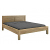 Buková posteľ FELISA L5V90 z masívneho dreva 90x200cm Farebný dizajn: Dub, Rozmery postele: 90 x 200 cm