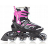 Raven Profession black/pink detské kolieskové korčule - EU 31-35