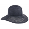 Dámsky čierny slamený letný klobúk - Floppy Mayser Janell Veľkosť: 59 cm (L)