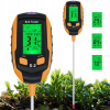 PH meter pôdy, merač vlhkosti a teploty pôdy