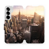 Flipové pouzdro Mobiwear - Samsung Galaxy S25 - M138P New York (Knížkové flip pouzdro, obal, kryt na mobil Samsung Galaxy S25 - M138P New York, materiál Umělá kůže + TPU - ochrana 360°, stojánek, sili