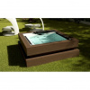 Cube so šedým kabinetom Aquavia Spa 56541SF321