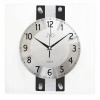 Nástenné hodiny JVD strieborné 32cm