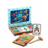 Djeco drevená zatĺkacia skladačka vesmír