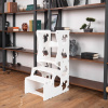 Montessori Furniture Multifunkčná učiaca veža Montessori biela PREMIUM