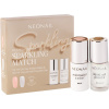 NeoNail XMAS Set Minimalist Color Base Bloom Tone podkladový lak pre gélové nechty 7.5 ml + Nail Art Liquid Nail Powder Chameleon 04​​ gélový lak na nechty 6,5 ml